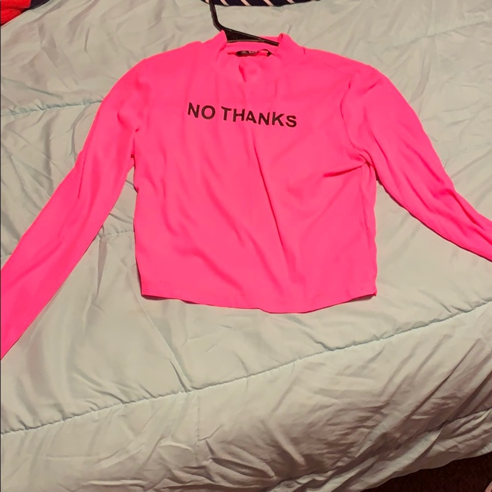 “No Thanks” Top